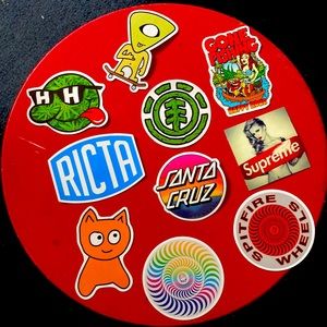 Skateboarding Sticker Pack